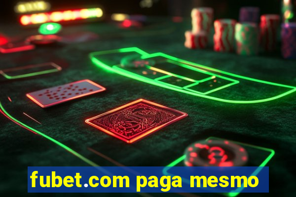 fubet.com paga mesmo