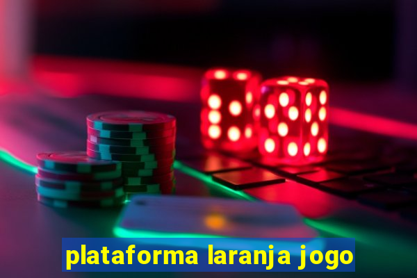 plataforma laranja jogo