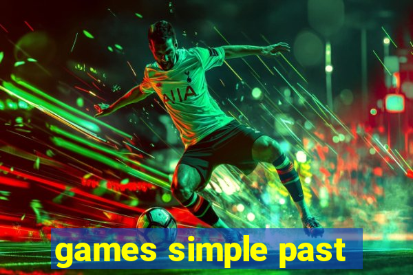 games simple past