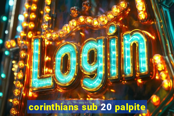 corinthians sub 20 palpite