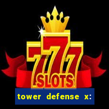 tower defense x: beta codes