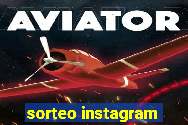 sorteo instagram