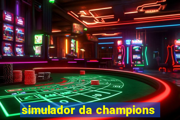 simulador da champions