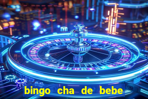 bingo cha de bebe cartelas para imprimir