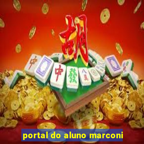 portal do aluno marconi