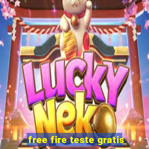 free fire teste gratis