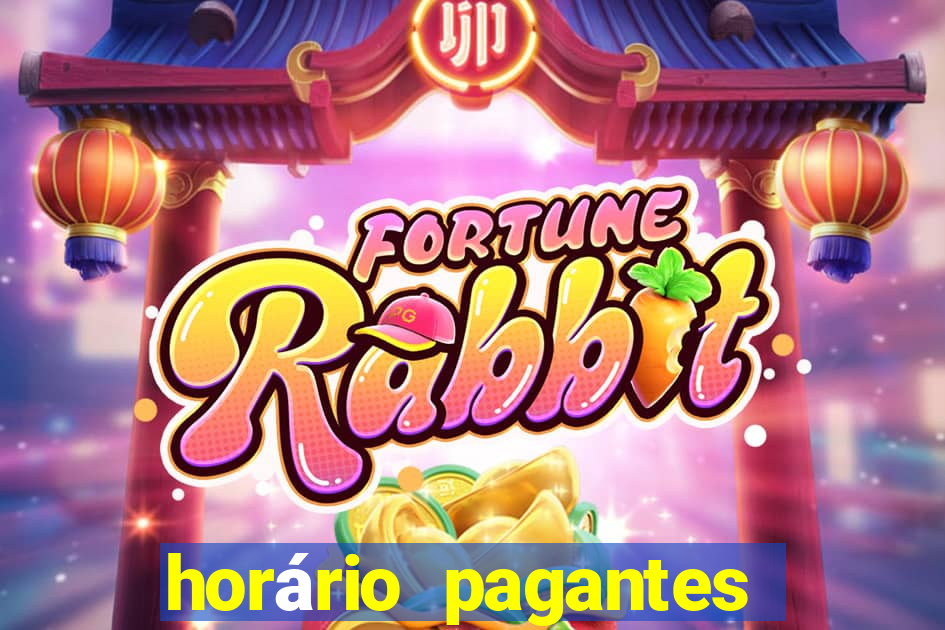 horário pagantes do fortune tiger