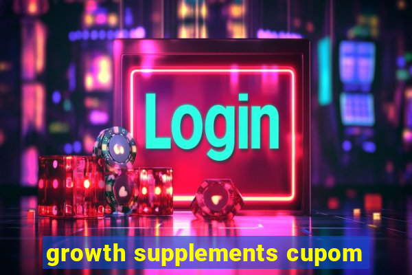 growth supplements cupom