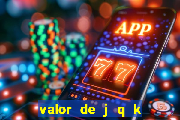 valor de j q k en blackjack