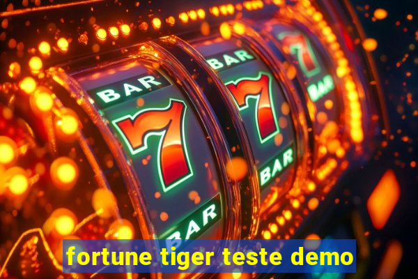 fortune tiger teste demo