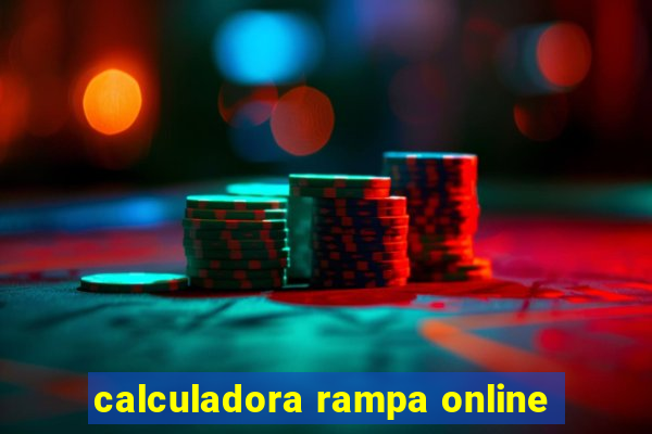 calculadora rampa online