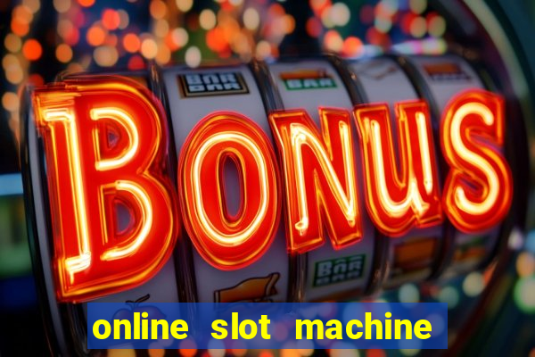 online slot machine games real money