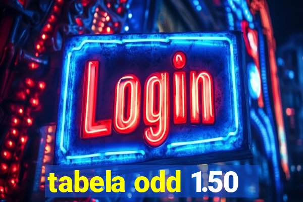 tabela odd 1.50