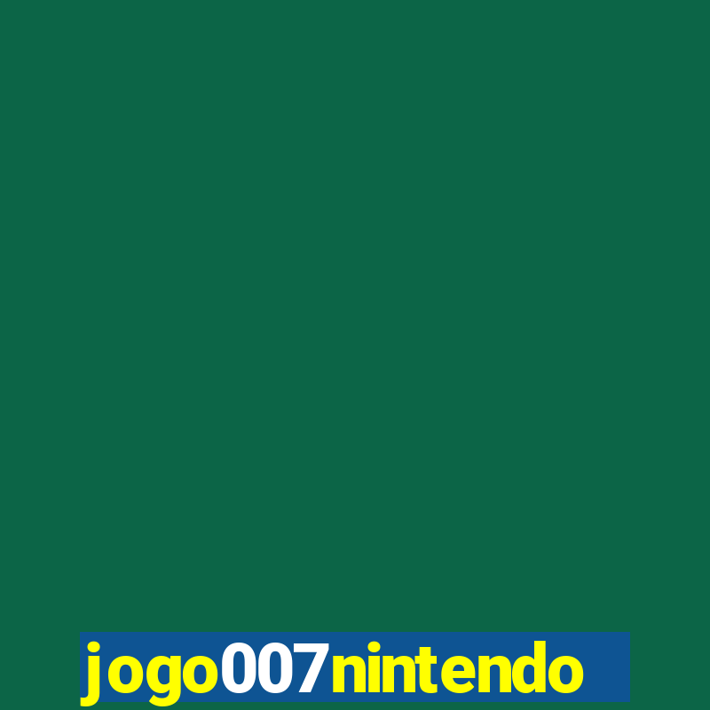 jogo007nintendo